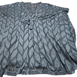 Elegant Black Swim Coverup